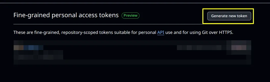 create token