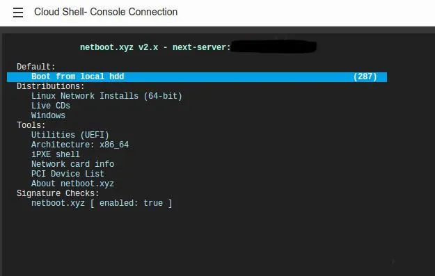 netboot